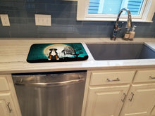 Load image into Gallery viewer, Halloween Scary Greater Swiss Mountain Dog Dish Drying Mat – Absorbent, Artistic Kitchen Essentials BB2227DDM