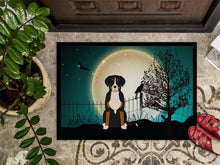Load image into Gallery viewer, Halloween Scary Greater Swiss Mountain Dog Doormat - 24x36 Decorative Floor Mat – Indoor/Outdoor Rug with Artistic Flair BB2227JMAT