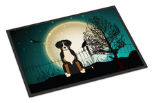 Load image into Gallery viewer, Halloween Scary Greater Swiss Mountain Dog Doormat - 24x36 Decorative Floor Mat – Indoor/Outdoor Rug with Artistic Flair BB2227JMAT