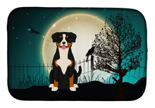 Load image into Gallery viewer, Halloween Scary Entlebucher Dish Drying Mat – Absorbent, Artistic Kitchen Essentials BB2228DDM