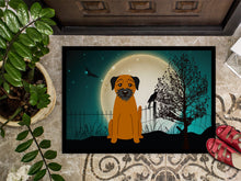 Load image into Gallery viewer, Halloween Scary Border Terrier Doormat - 24x36 Decorative Floor Mat – Indoor/Outdoor Rug with Artistic Flair BB2229JMAT