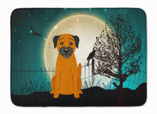 Load image into Gallery viewer, Halloween Scary Border Terrier Machine Washable Memory Foam Mat BB2229RUG