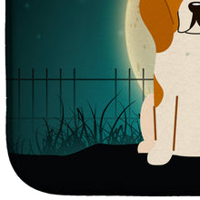 Load image into Gallery viewer, Halloween Scary Beagle Tricolor Dish Drying Mat – Absorbent, Artistic Kitchen Essentials BB2230DDM