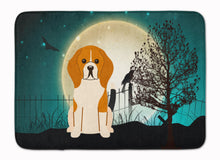 Load image into Gallery viewer, Halloween Scary Beagle Tricolor Machine Washable Memory Foam Mat BB2230RUG
