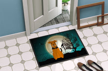 Load image into Gallery viewer, Halloween Scary Airedale Doormat - 24x36 Decorative Floor Mat – Indoor/Outdoor Rug with Artistic Flair BB2231JMAT