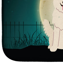 Load image into Gallery viewer, Halloween Scary White German Shepherd Dish Drying Mat – Absorbent, Artistic Kitchen Essentials BB2235DDM
