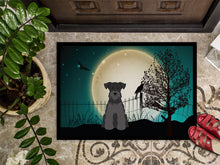Load image into Gallery viewer, Halloween Scary Miniature Schanuzer Black Doormat - 24x36 Decorative Floor Mat – Indoor/Outdoor Rug with Artistic Flair BB2241JMAT