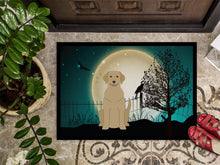 Load image into Gallery viewer, Halloween Scary Yellow Labrador Doormat - 24x36 Decorative Floor Mat – Indoor/Outdoor Rug with Artistic Flair BB2245JMAT