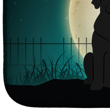 Load image into Gallery viewer, Halloween Scary Black Labrador Dish Drying Mat – Absorbent, Artistic Kitchen Essentials BB2247DDM