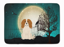 Load image into Gallery viewer, Halloween Scary Cavalier Spaniel Machine Washable Memory Foam Mat BB2248RUG