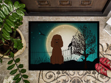 Load image into Gallery viewer, Halloween Scary Irish Water Spaniel Doormat - 24x36 Decorative Floor Mat – Indoor/Outdoor Rug with Artistic Flair BB2253JMAT