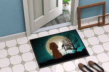 Load image into Gallery viewer, Halloween Scary Irish Water Spaniel Doormat - 24x36 Decorative Floor Mat – Indoor/Outdoor Rug with Artistic Flair BB2253JMAT