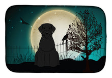 Load image into Gallery viewer, Halloween Scary Giant Schnauzer Dish Drying Mat – Absorbent, Artistic Kitchen Essentials BB2256DDM