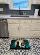 Load image into Gallery viewer, Halloween Scary Giant Schnauzer Machine Washable Memory Foam Mat BB2256RUG