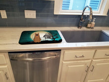 Load image into Gallery viewer, Halloween Scary German Shepherd Dish Drying Mat – Absorbent, Artistic Kitchen Essentials BB2257DDM