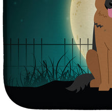 Load image into Gallery viewer, Halloween Scary German Shepherd Dish Drying Mat – Absorbent, Artistic Kitchen Essentials BB2257DDM