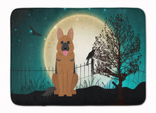 Load image into Gallery viewer, Halloween Scary German Shepherd Machine Washable Memory Foam Mat BB2257RUG