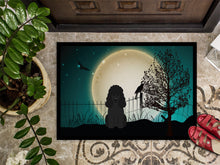 Load image into Gallery viewer, Halloween Scary Poodle Black Doormat - 24x36 Decorative Floor Mat – Indoor/Outdoor Rug with Artistic Flair BB2261JMAT