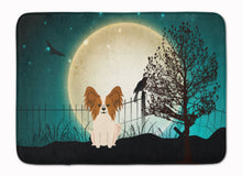 Load image into Gallery viewer, Halloween Scary Papillon Red White Machine Washable Memory Foam Mat BB2268RUG