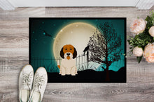 Load image into Gallery viewer, Halloween Scary Petit Basset Griffon Veenden Doormat - 24x36 Decorative Floor Mat – Indoor/Outdoor Rug with Artistic Flair BB2269JMAT