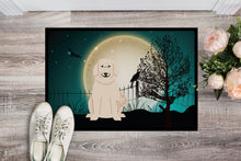Load image into Gallery viewer, Halloween Scary Great Pyrenese Doormat - 24x36 Decorative Floor Mat – Indoor/Outdoor Rug with Artistic Flair BB2273JMAT