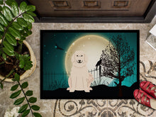Load image into Gallery viewer, Halloween Scary Great Pyrenese Doormat - 24x36 Decorative Floor Mat – Indoor/Outdoor Rug with Artistic Flair BB2273JMAT