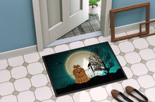 Load image into Gallery viewer, Halloween Scary Shih Tzu Chocolate Doormat - 24x36 Decorative Floor Mat – Indoor/Outdoor Rug with Artistic Flair BB2276JMAT
