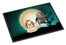 Load image into Gallery viewer, Halloween Scary Shih Tzu Red White Doormat - 24x36 Decorative Floor Mat – Indoor/Outdoor Rug with Artistic Flair BB2277JMAT