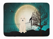Load image into Gallery viewer, Halloween Scary Bedlington Terrier Sandy Machine Washable Memory Foam Mat BB2281RUG
