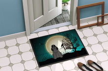Load image into Gallery viewer, Halloween Scary Cocker Spaniel Black Doormat - 24x36 Decorative Floor Mat – Indoor/Outdoor Rug with Artistic Flair BB2282JMAT