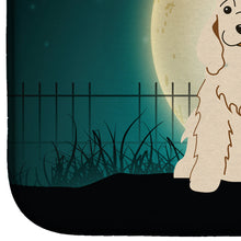 Load image into Gallery viewer, Halloween Scary Cocker Spaniel Buff Dish Drying Mat – Absorbent, Artistic Kitchen Essentials BB2284DDM