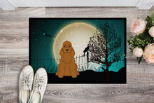 Load image into Gallery viewer, Halloween Scary Cocker Spaniel Red Doormat - 24x36 Decorative Floor Mat – Indoor/Outdoor Rug with Artistic Flair BB2285JMAT