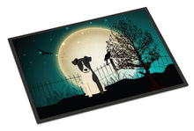 Load image into Gallery viewer, Halloween Scary Smooth Fox Terrier Doormat - 24x36 Decorative Floor Mat – Indoor/Outdoor Rug with Artistic Flair BB2288JMAT