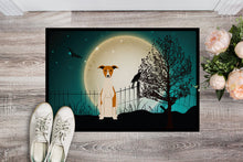 Load image into Gallery viewer, Halloween Scary Whippet Doormat - 24x36 Decorative Floor Mat – Indoor/Outdoor Rug with Artistic Flair BB2289JMAT