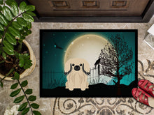 Load image into Gallery viewer, Halloween Scary Pekingnese Cream Doormat - 24x36 Decorative Floor Mat – Indoor/Outdoor Rug with Artistic Flair BB2296JMAT