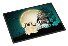 Load image into Gallery viewer, Halloween Scary Pekingnese Cream Doormat - 24x36 Decorative Floor Mat – Indoor/Outdoor Rug with Artistic Flair BB2296JMAT
