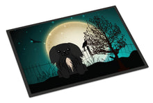 Load image into Gallery viewer, Halloween Scary Pekingnese Black Doormat - 24x36 Decorative Floor Mat – Indoor/Outdoor Rug with Artistic Flair BB2297JMAT