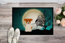Load image into Gallery viewer, Halloween Scary Jack Russell Terrier Doormat - 24x36 Decorative Floor Mat – Indoor/Outdoor Rug with Artistic Flair BB2298JMAT