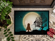 Load image into Gallery viewer, Halloween Scary Chinese Crested Cream Doormat - 24x36 Decorative Floor Mat – Indoor/Outdoor Rug with Artistic Flair BB2303JMAT