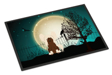 Load image into Gallery viewer, Halloween Scary Chinese Crested Cream Doormat - 24x36 Decorative Floor Mat – Indoor/Outdoor Rug with Artistic Flair BB2303JMAT