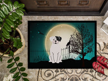 Load image into Gallery viewer, Halloween Scary White Boxer Cooper Doormat - 24x36 Decorative Floor Mat – Indoor/Outdoor Rug with Artistic Flair BB2304JMAT