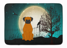 Load image into Gallery viewer, Halloween Scary Fawn Boxer Machine Washable Memory Foam Mat BB2305RUG