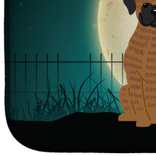 Load image into Gallery viewer, Halloween Scary Brindle Boxer Dish Drying Mat – Absorbent, Artistic Kitchen Essentials BB2307DDM
