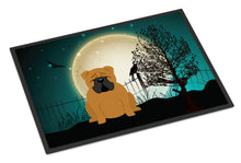 Load image into Gallery viewer, Halloween Scary  English Bulldog Red Doormat - 24x36 Decorative Floor Mat – Indoor/Outdoor Rug with Artistic Flair BB2312JMAT