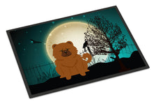 Load image into Gallery viewer, Halloween Scary Chow Chow Red Doormat - 24x36 Decorative Floor Mat – Indoor/Outdoor Rug with Artistic Flair BB2332JMAT