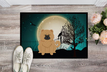Load image into Gallery viewer, Halloween Scary Chow Chow Cream Doormat - 24x36 Decorative Floor Mat – Indoor/Outdoor Rug with Artistic Flair BB2334JMAT