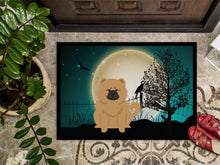 Load image into Gallery viewer, Halloween Scary Chow Chow Cream Doormat - 24x36 Decorative Floor Mat – Indoor/Outdoor Rug with Artistic Flair BB2334JMAT