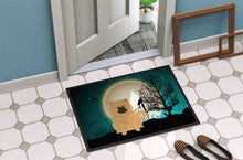 Load image into Gallery viewer, Halloween Scary Chow Chow Cream Doormat - 24x36 Decorative Floor Mat – Indoor/Outdoor Rug with Artistic Flair BB2334JMAT