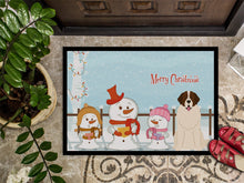 Load image into Gallery viewer, Merry Christmas Carolers Moscow Watchdog Doormat - 24x36 Decorative Floor Mat – Indoor/Outdoor Rug with Artistic Flair BB2358JMAT