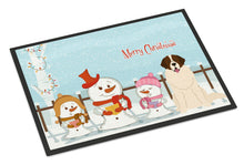 Load image into Gallery viewer, Merry Christmas Carolers Moscow Watchdog Doormat - 24x36 Decorative Floor Mat – Indoor/Outdoor Rug with Artistic Flair BB2358JMAT